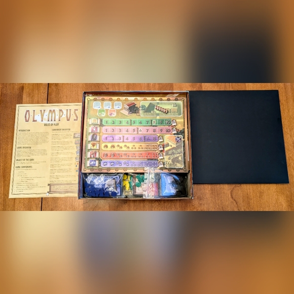 Olympus Board Game | Strategy Game | Adult Gamer Owned | Complete - Picture 2 of 3